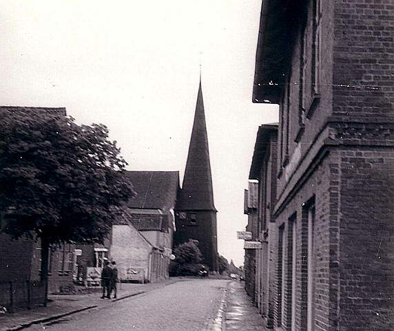 1959 Norderstrae und Kirche von Norden 