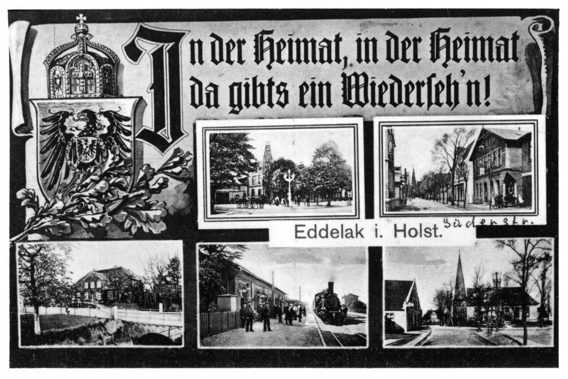 Markt, S�derstra�e, Pastorat, Bahnhof, S�derstra�e 