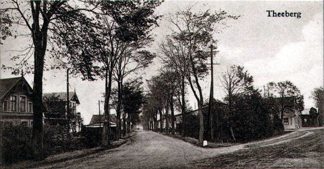 Abzweigung Theeberg um 1920