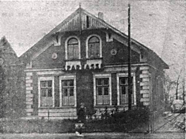 Alte Marner Sparkasse Hauptzweigstelle Eddelak im Jahre 1962