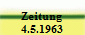 Zeitung
4.5.1963