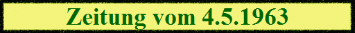 Zeitung vom 4.5.1963