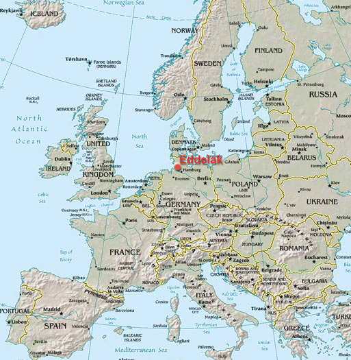 Europakarte / Map of Europe (search for Eddelak and click it...)